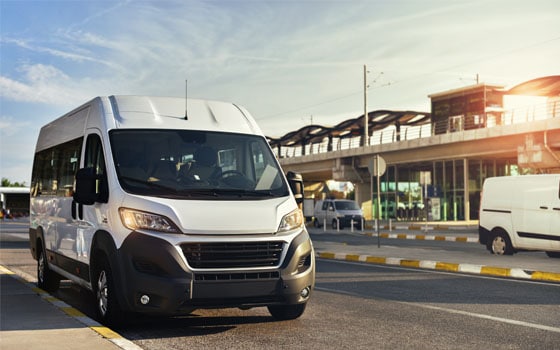 XLNC Cars airport transfer vehicle